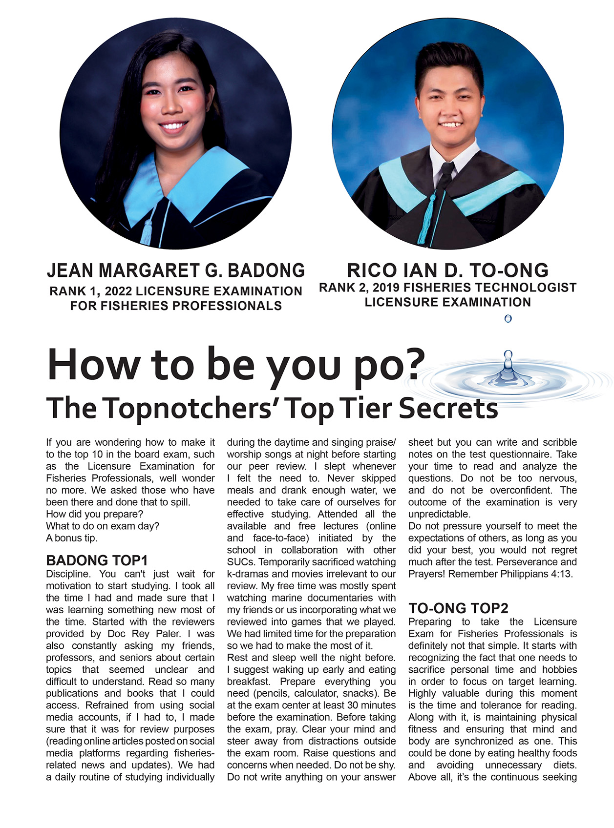 The Topnotchers’ Top Tier Secret
