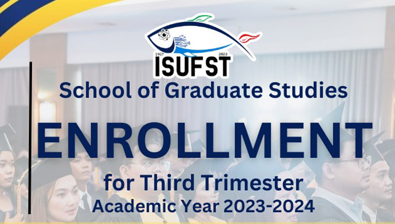 Enrollment Schedule and Course Offering this Third Trimester AY 2023-2024
