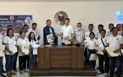 ISUFST and Municipality of San Enrique Liga ng mga Barangay stamp MOA for Technology Transfer Initiative