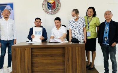 ISUFST and Municipality of San Enrique Liga ng mga Barangay stamp MOA for Technology Transfer Initiative