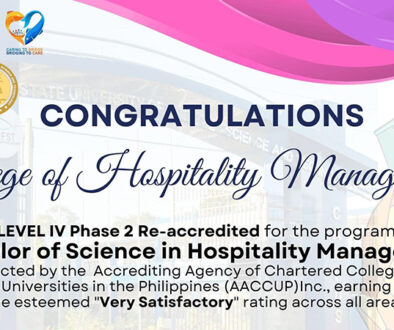 Dingle Campus Hospitality Management Program Earns Level IV Re-Accreditation