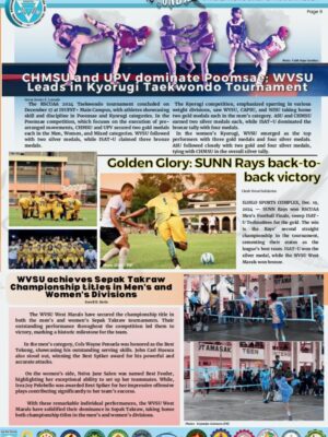 Western Visayas RSCUAA 2024’s Final Issue of Tunda is Live!