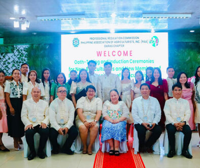 ISUFST’s New Professional Agriculturists Take Oath