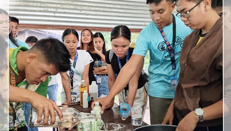 Animal Science Students Create Handcrafted Soap from Carabao Milk