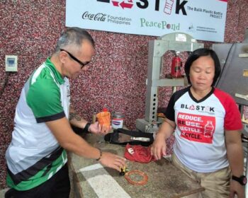 ISUFST Faculty and Staff Embrace Sustainability by Upcycling Plastic Waste at Peace Pond