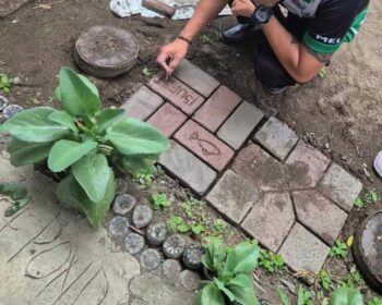 ISUFST Faculty and Staff Embrace Sustainability by Upcycling Plastic Waste at Peace Pond