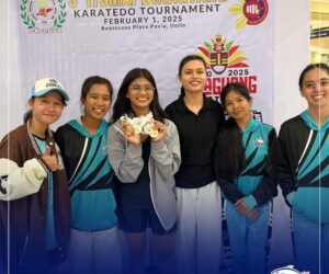 ISUFST Fighting Fish Dojo participated in the Dinagyang Karatedo Tournament