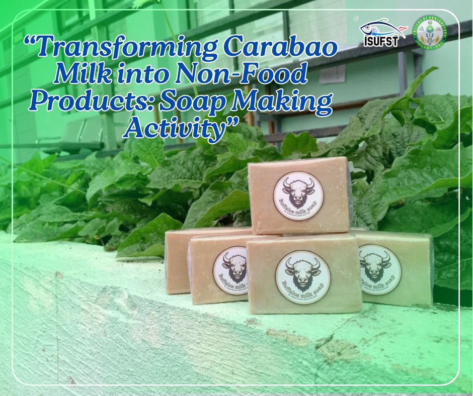 Animal Science Students Create Handcrafted Soap from Carabao Milk