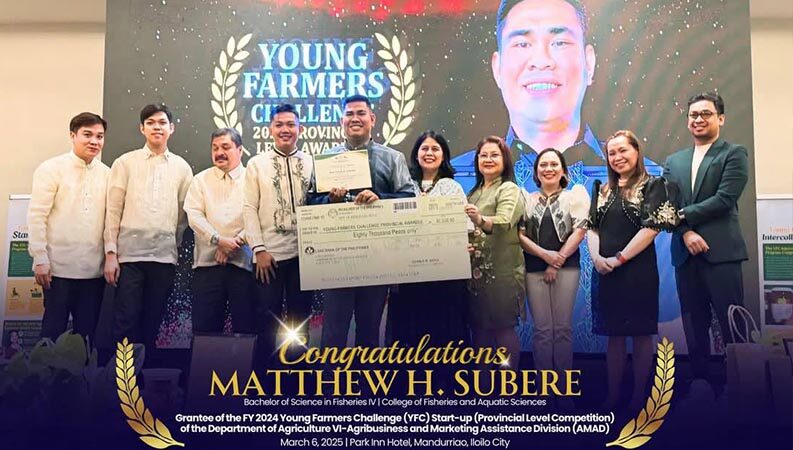 ISUFST Fisheries Student Receives Young Farmers Challenge Start-Up Grant