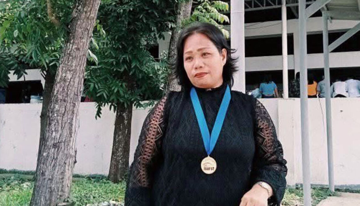 ISUFST Student Regina M. Planto: The 43-Year Old Mom of Seven who tenaciously walked her way to a Degree