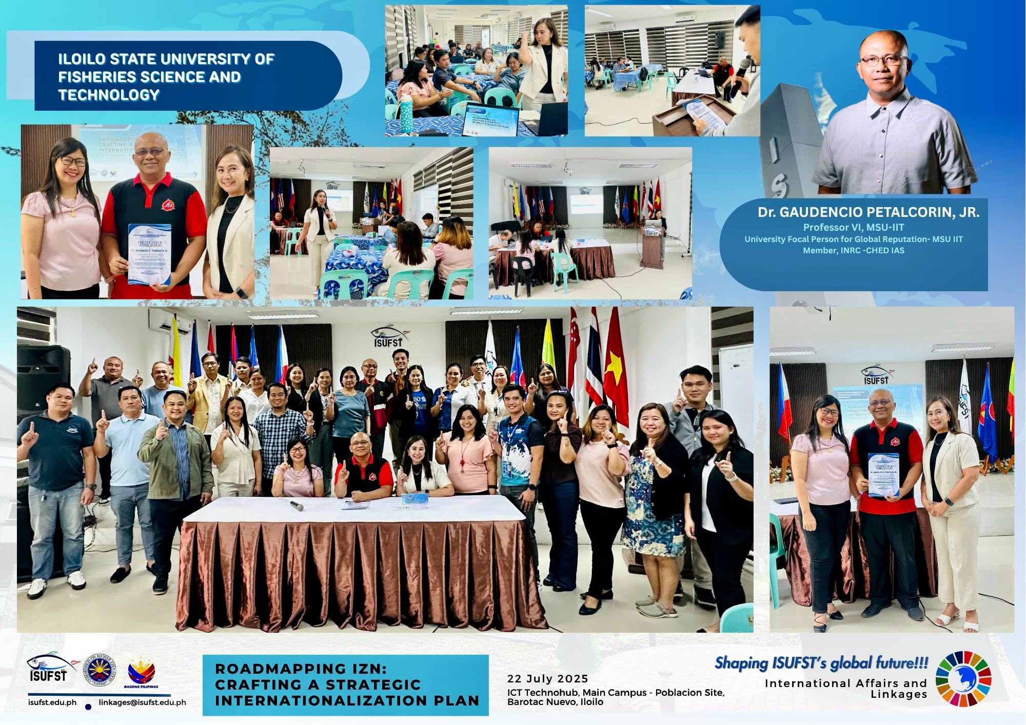 ISUFST Charts Global Path with Heart for Local Communities