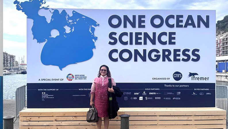 ISUFST Scientist Advocates for Marine Biodiversity at One Ocean Science Congress in France