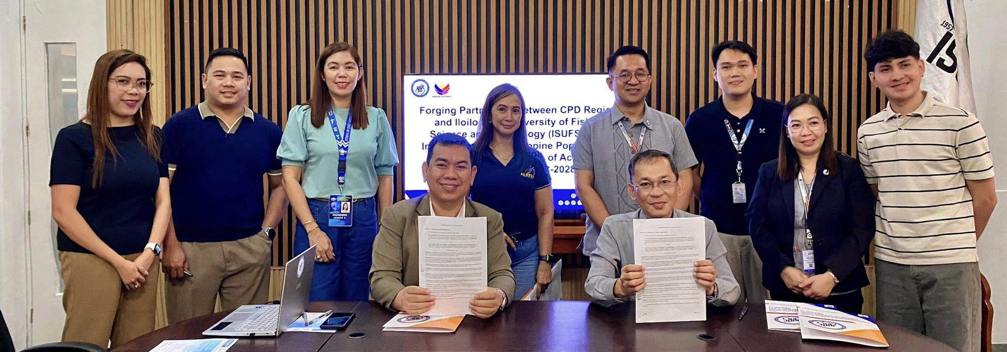 Forging Partnerships, Empowering Communities: ISUFST and CPD Region VI Seal MOU Forging Partnerships, Empowering Communities: ISUFST and CPD Region VI Seal MOU