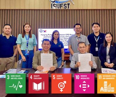 Forging Partnerships, Empowering Communities: ISUFST and CPD Region VI Seal MOU
