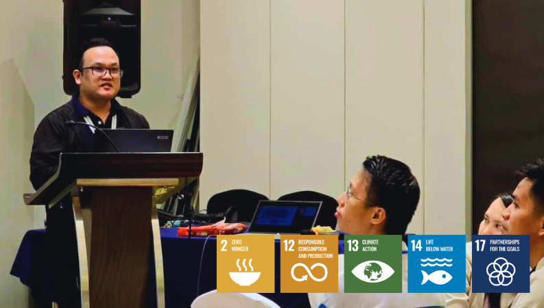 ISUFST Prof Presents Study on Barnea Dilatata Fisheries at DOST-PCAARRD National Training