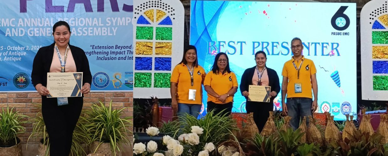ISUFST Faculty Bring Home Multiple Awards at PASUC VI EMC Symposium