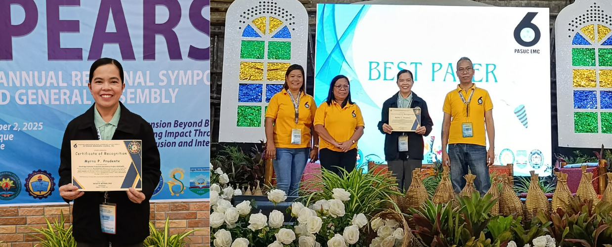 ISUFST Faculty Bring Home Multiple Awards at PASUC VI EMC Symposium
