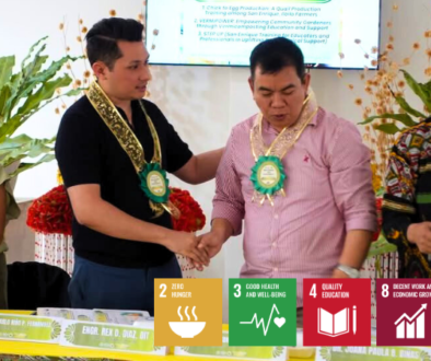 ISUFST and San Enrique Launch Three Quail Production, Vermicomposting, and Psychological First Aid Projects