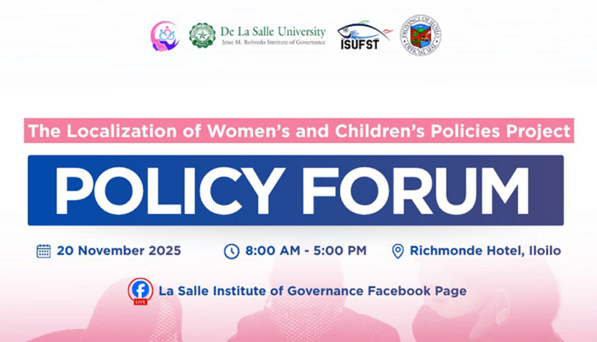 Localization of Women’s and Children’s Policies (LWCP) Project Policy Forum