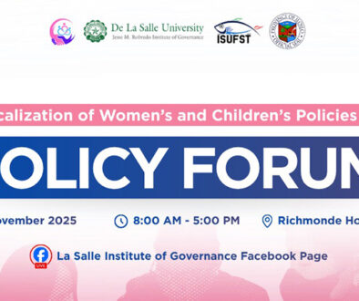 Localization of Women’s and Children’s Policies (LWCP) Project Policy Forum