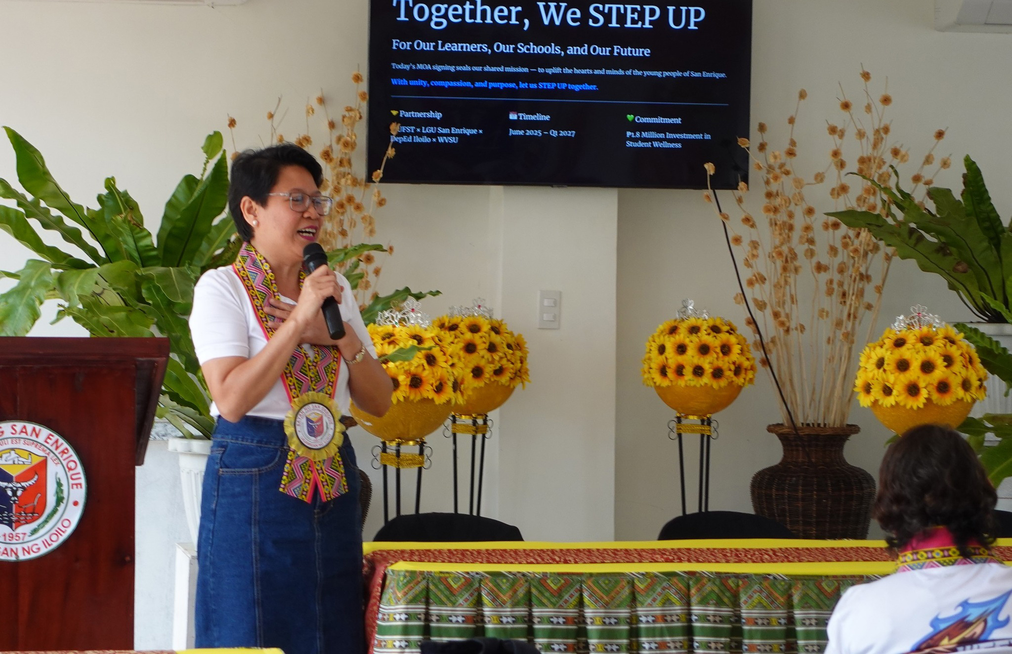 ISUFST, WVSU, and San Enrique Hold Inception Meeting for STEP UP Mental Health Project ISUFST, WVSU, and San Enrique Hold Inception Meeting for STEP UP Mental Health Project