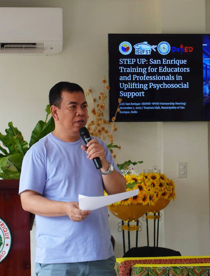 ISUFST, WVSU, and San Enrique Hold Inception Meeting for STEP UP Mental Health Project