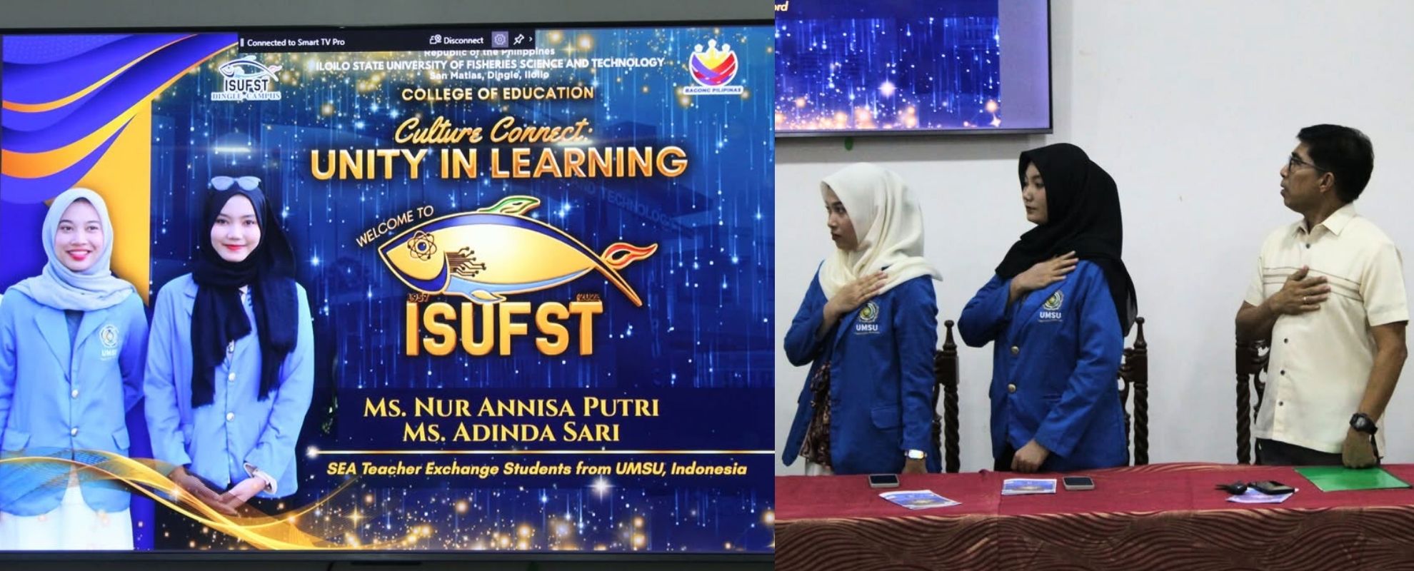 ISUFST holds Welcome Program for SEA-Teacher Batch II Exchange Students ISUFST holds Welcome Program for SEA-Teacher Batch II Exchange Students