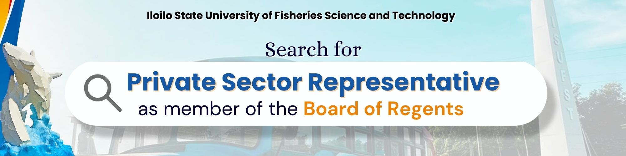 Search for One (1) Private Sector Representative for the Board of Regents