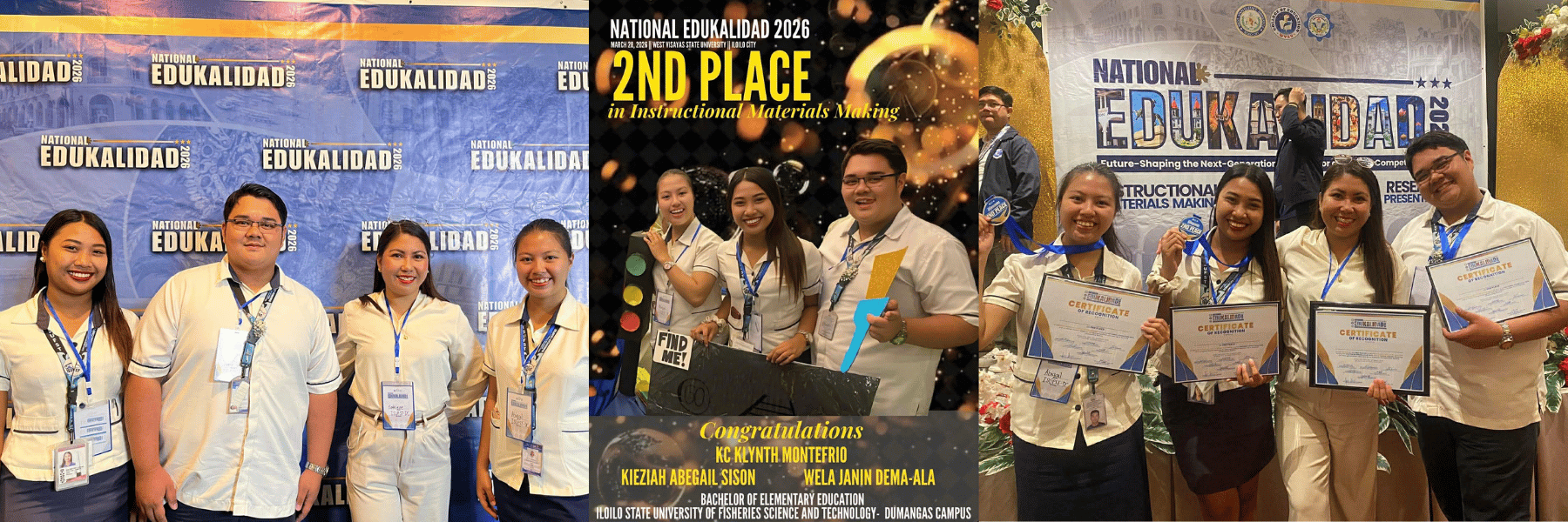 ISUFST-Dumangas Campus shines at the National Edukalidad 2026