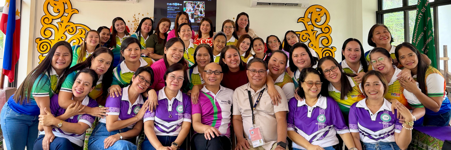 San Enrique Educators Take PFA Oath in STEP UP Phase 2 Training
