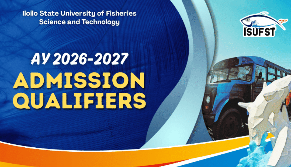 ISUFST Admission Qualifiers for AY 2026–2027
