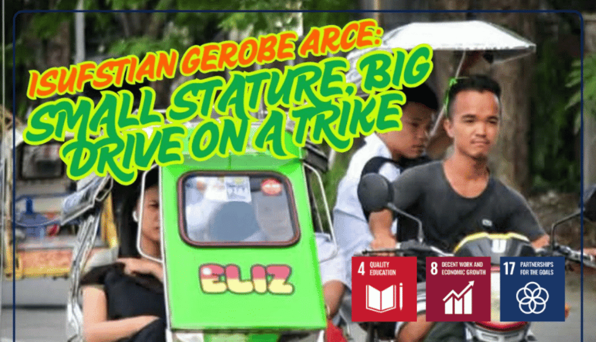 ISUFSTian Gerobe Arce: Small Stature, Big Drive on a Trike