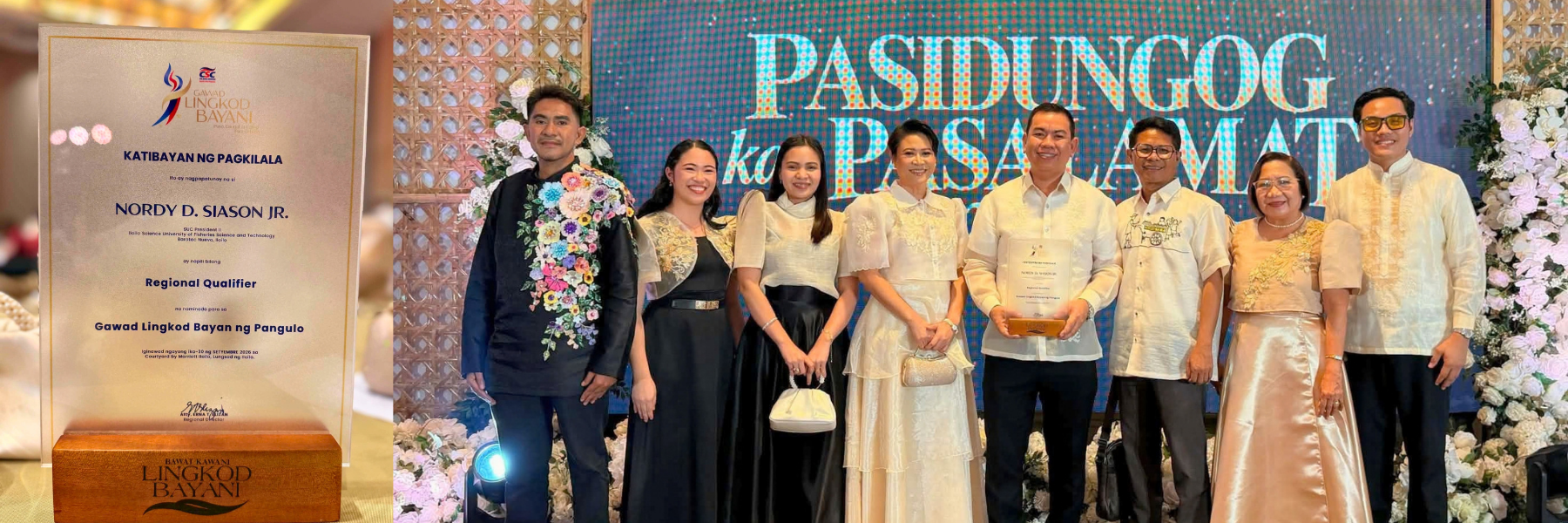 ISUFST President Siason Honored as 2026 Gawad Lingkod Bayan ng Pangulo Regional Qualifier