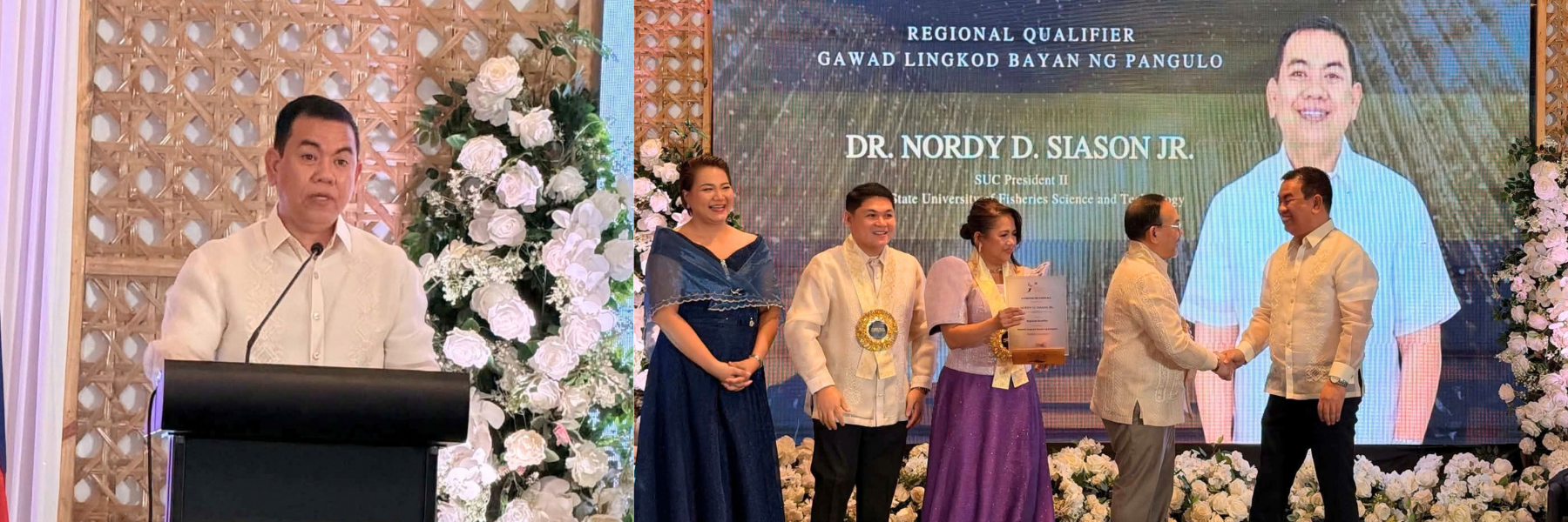 ISUFST President Siason Honored as 2026 Gawad Lingkod Bayan ng Pangulo Regional Qualifier